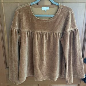 Madewell Babydoll Corduroy Top